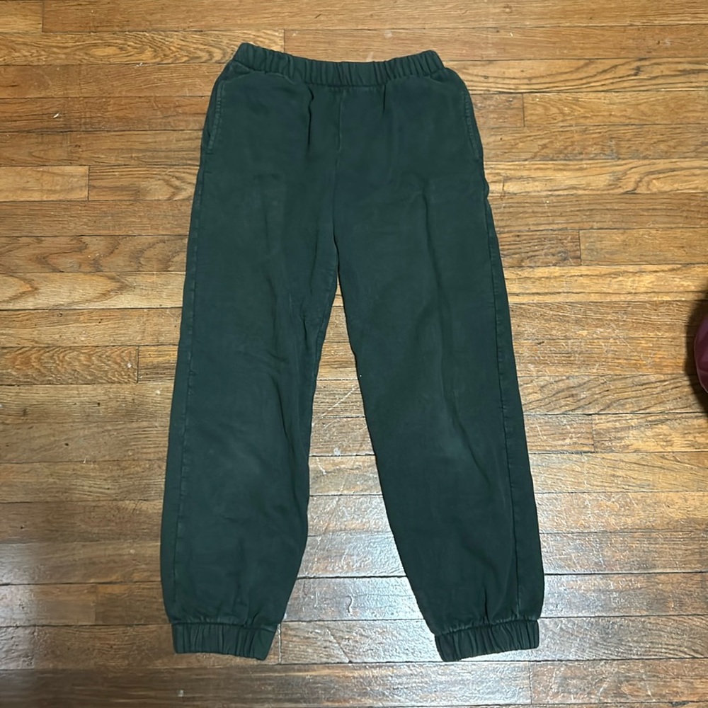 green brandy sweatpants